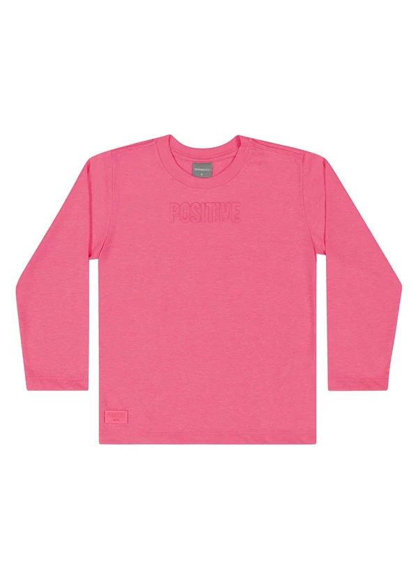 Quimby - Camiseta Infantil Unissex Rosa 3