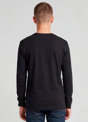 Minty - Camiseta Juvenil com Estampa Preto - MINTY