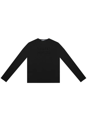 Minty - Camiseta Juvenil Masculina Manga Longa Preto - MINTY