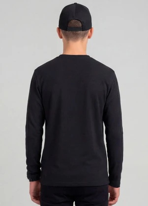 Minty - Camiseta Juvenil Meia Malha Preto - MINTY