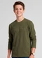 Minty - Camiseta Juvenil Meia Malha Verde - variação: Verde