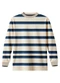 Malwee Kids - Camiseta Listrada em Malha Azul Escuro - variação: Azul Escuro