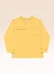 Fakini Kids - Camiseta Manga Longa Amarelo - variação: Amarelo