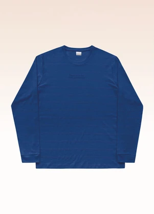 Fakini Kids - Camiseta Manga Longa Azul - FAKINI KIDS