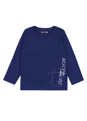 Tigor T Tigre - Camiseta Manga Longa Azul - TIGOR T TIGRE