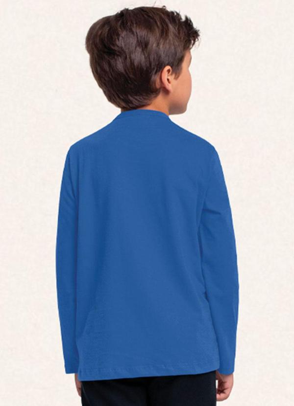 Fakini Kids - Camiseta Manga Longa Batman Azul 2