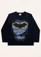 Fakini Kids - Camiseta Manga Longa Batman Preto - variação: Preto