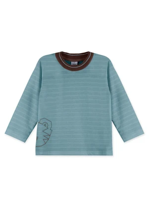 Tigor T Tigre - Camiseta Manga Longa Bebê Azul - TIGOR T TIGRE