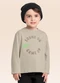 Fakini Kids - Camiseta Manga Longa Bege - variação: Bege