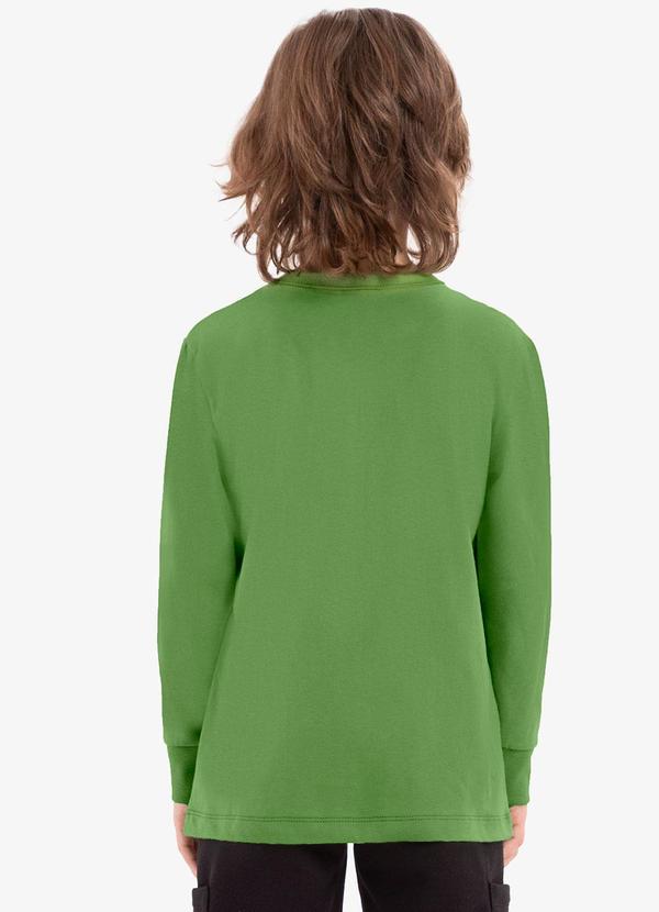 Rovi Kids - Camiseta Manga Longa Dinossauro Rovi Kids Verde 2