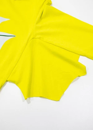 Turminha - Camiseta Manga Longa Dragão Menino Amarelo - TURMINHA