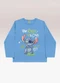 Fakini Kids - Camiseta Manga Longa Lilo & Stitch Azul - variação: Azul