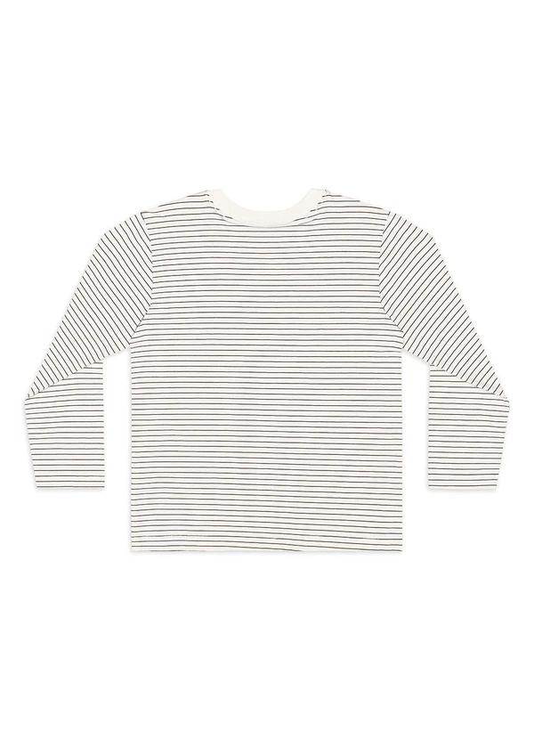 Quimby - Camiseta Manga Longa Listrada Branco 4