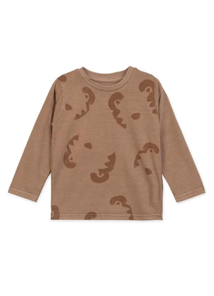 Tigor T Tigre - Camiseta Manga Longa Marrom - TIGOR T TIGRE