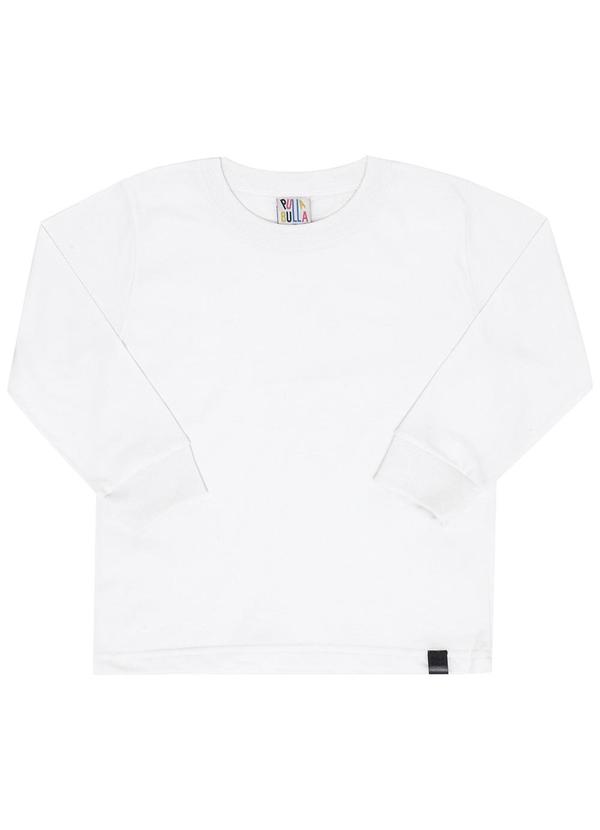 Pulla Bulla - Camiseta Manga Longa Menino Branco
