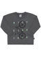 Pulla Bulla - Camiseta Manga Longa Menino Branco - variação: Cinza