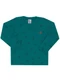 Pulla Bulla - Camiseta Manga Longa Menino Azul - variação: Verde