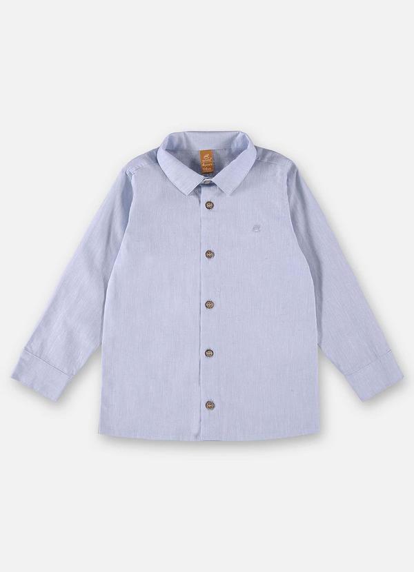 Up Baby - Camiseta Manga Longa Menino Azul