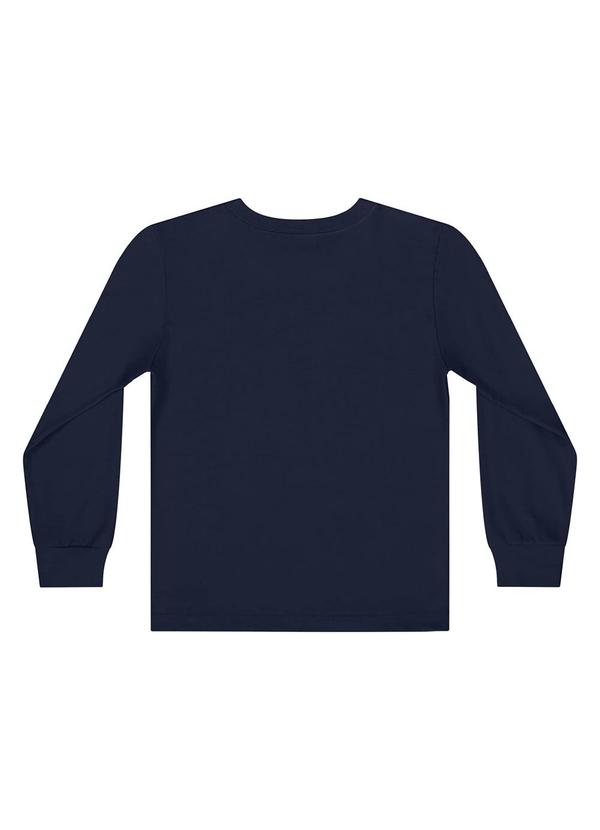 Quimby - Camiseta Manga Longa Menino Azul 3