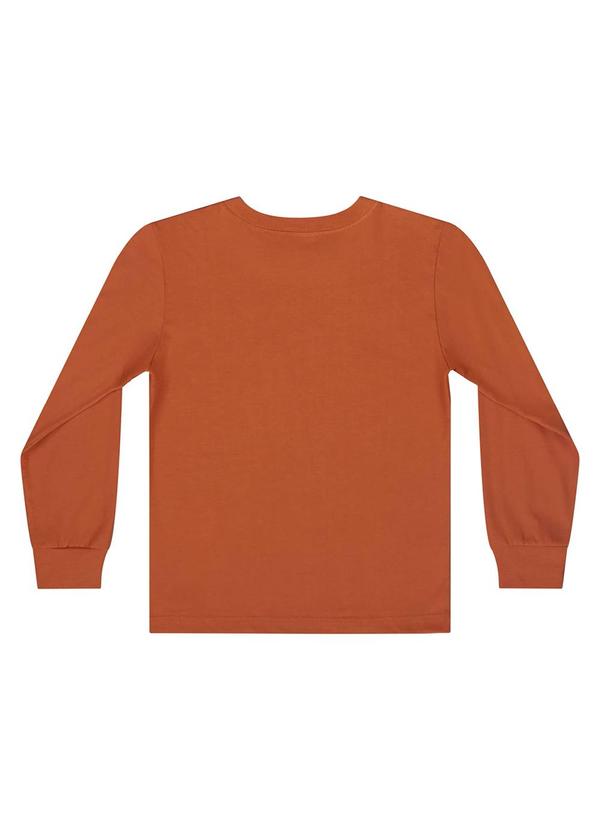 Quimby - Camiseta Manga Longa Menino Laranja 4