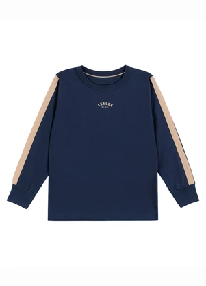 Camiseta Manga Longa Menino Marisol (Azul) - MARISOL