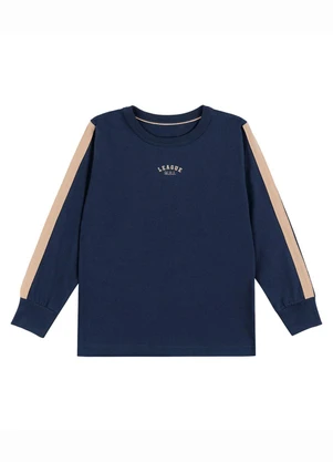 Camiseta Manga Longa Menino Marisol (Azul) - MARISOL