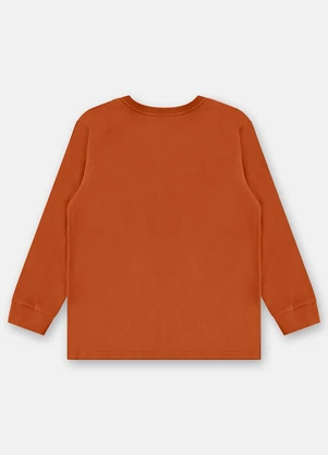 Up Baby - Camiseta Manga Longa para Laranja - UP BABY