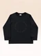 Fakini Kids - Camiseta Manga Longa Bege - variação: Preto