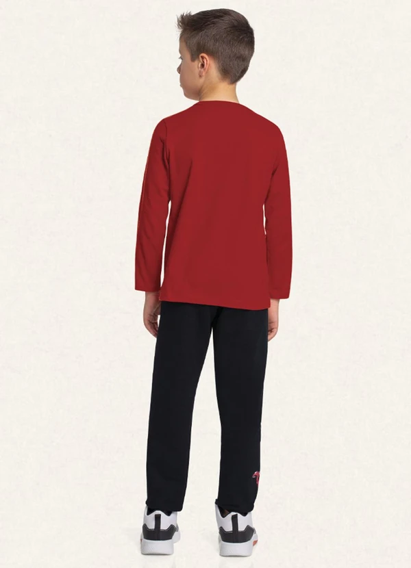 Fakini Kids - Camiseta Manga Longa Spider-Man Vermelho 2