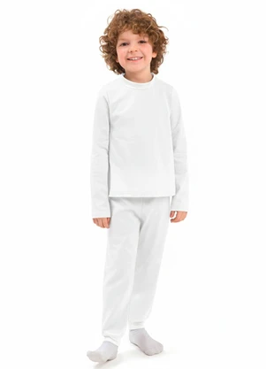 Ddk - Camiseta Manga Longa Térmica Branco - DDK