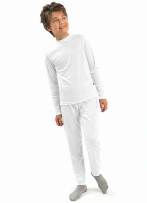 Ddk - Camiseta Manga Longa Térmica Branco - DDK