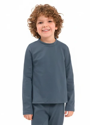 Ddk - Camiseta Manga Longa Térmica Cinza - DDK