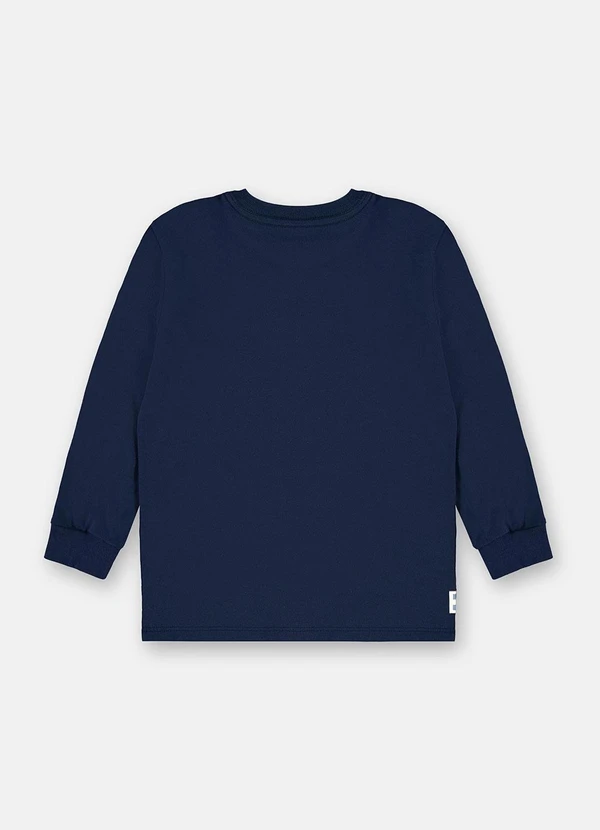 Up Baby - Camiseta Manga Longa Top Racer Azul 4