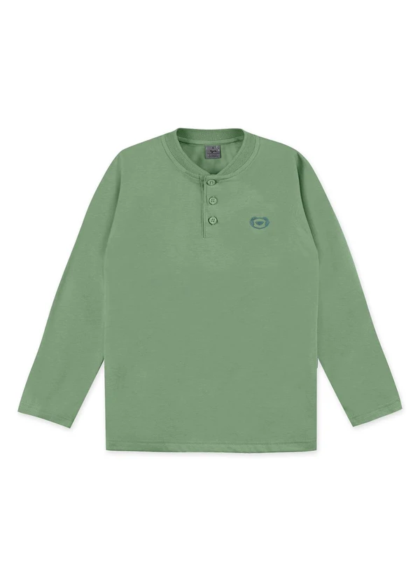 Tigor T Tigre - Camiseta Manga Longa Verde