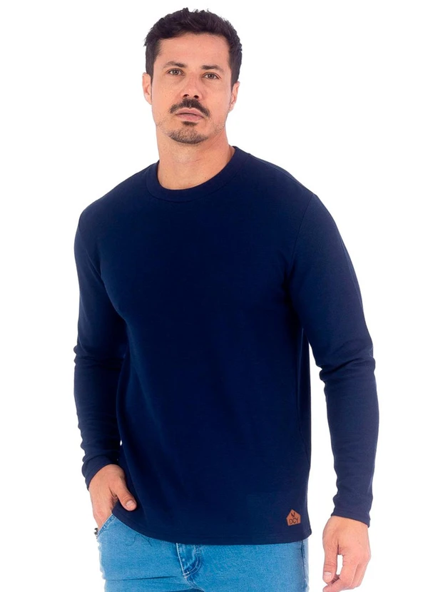 Decoy - Camiseta Masculina Manga Longa Térmica Azul 1