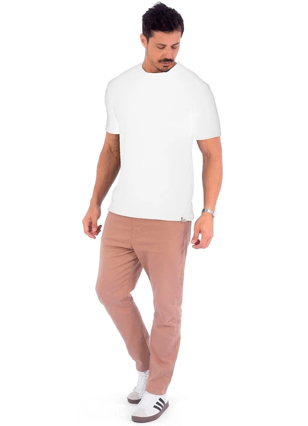 Decoy - Camiseta Masculina Manga Média Favinho Bege 2