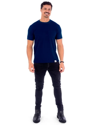 Decoy - Camiseta Masculina Piquet Azul - DECOY