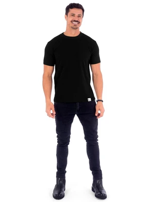 Decoy - Camiseta Masculina Piquet Preto - DECOY