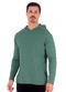 Decoy - Camiseta Masculina Piquet Raglan com Capuz Verde - variação: Verde