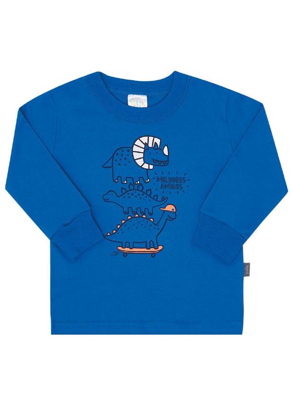 Pulla Bulla - Camiseta Menino Azul