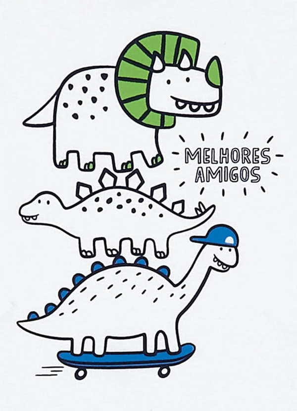 Pulla Bulla - Camiseta Menino Branco 2