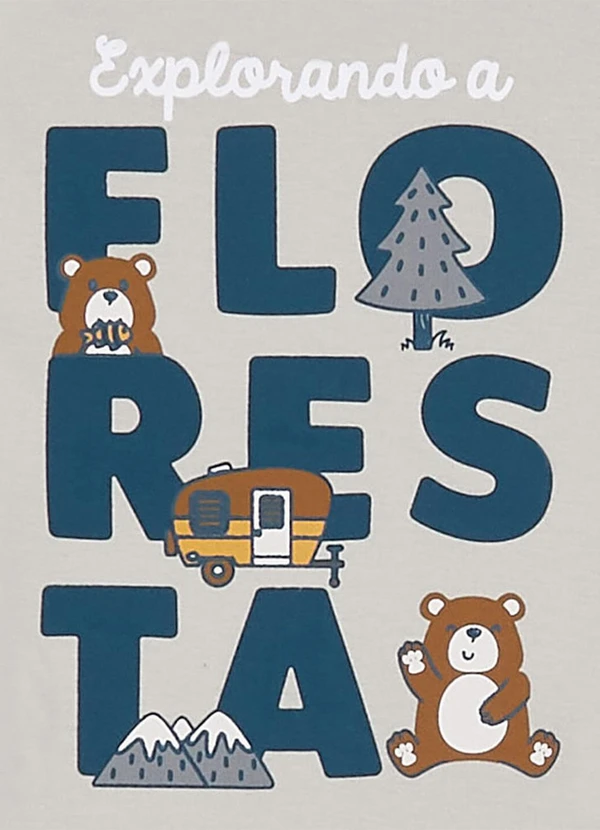 Pulla Bulla - Camiseta Menino Cinza 2