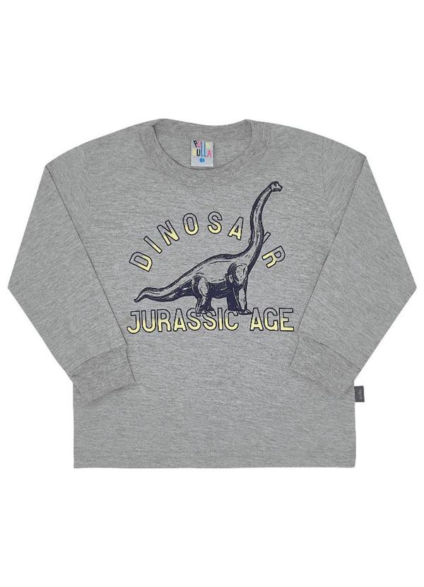 Pulla Bulla - Camiseta Menino Cinza