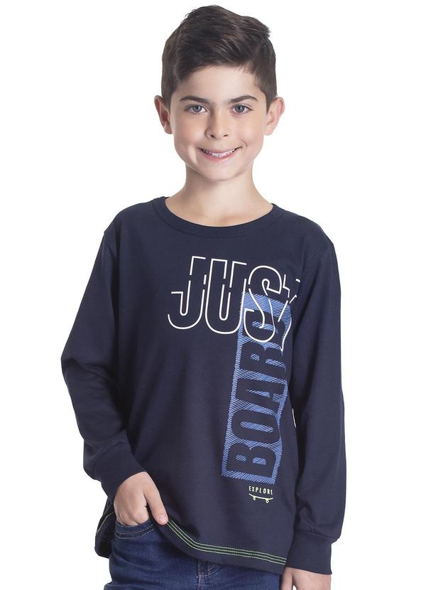 Sempre Kids - Camiseta Masculino Clean Azul