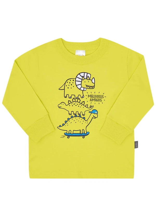Pulla Bulla - Camiseta Menino Verde