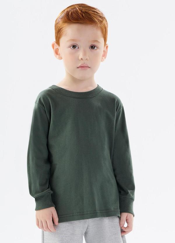 Pulla Bulla - Camiseta Meia Malha Basica Verde