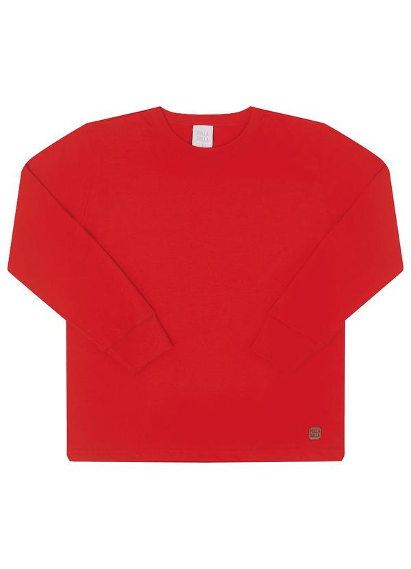 Pulla Bulla - Camiseta Meia Malha Basica Vermelho 1