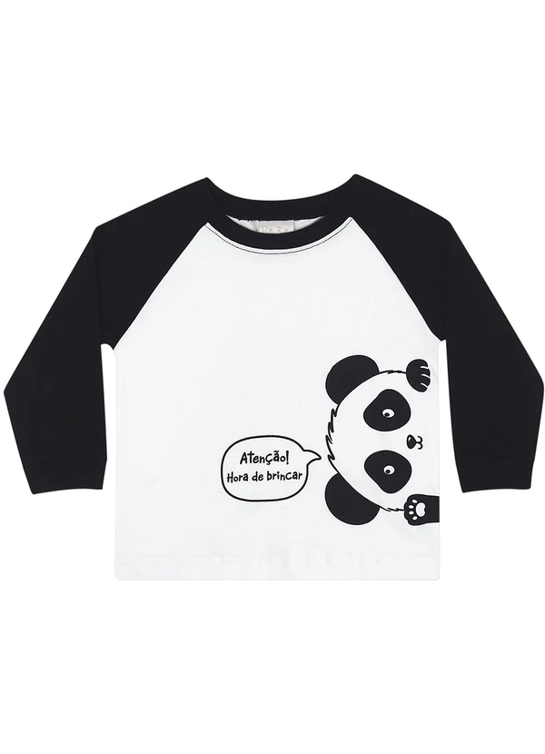 Pulla Bulla - Camiseta Meia Malha Branco