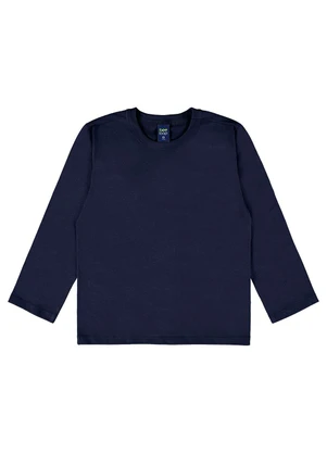 Bee Loop - Camiseta Meia Malha Menino Azul - BEE LOOP