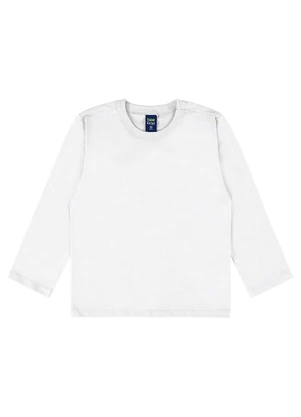 Bee Loop - Camiseta Meia Malha Menino Branco - BEE LOOP